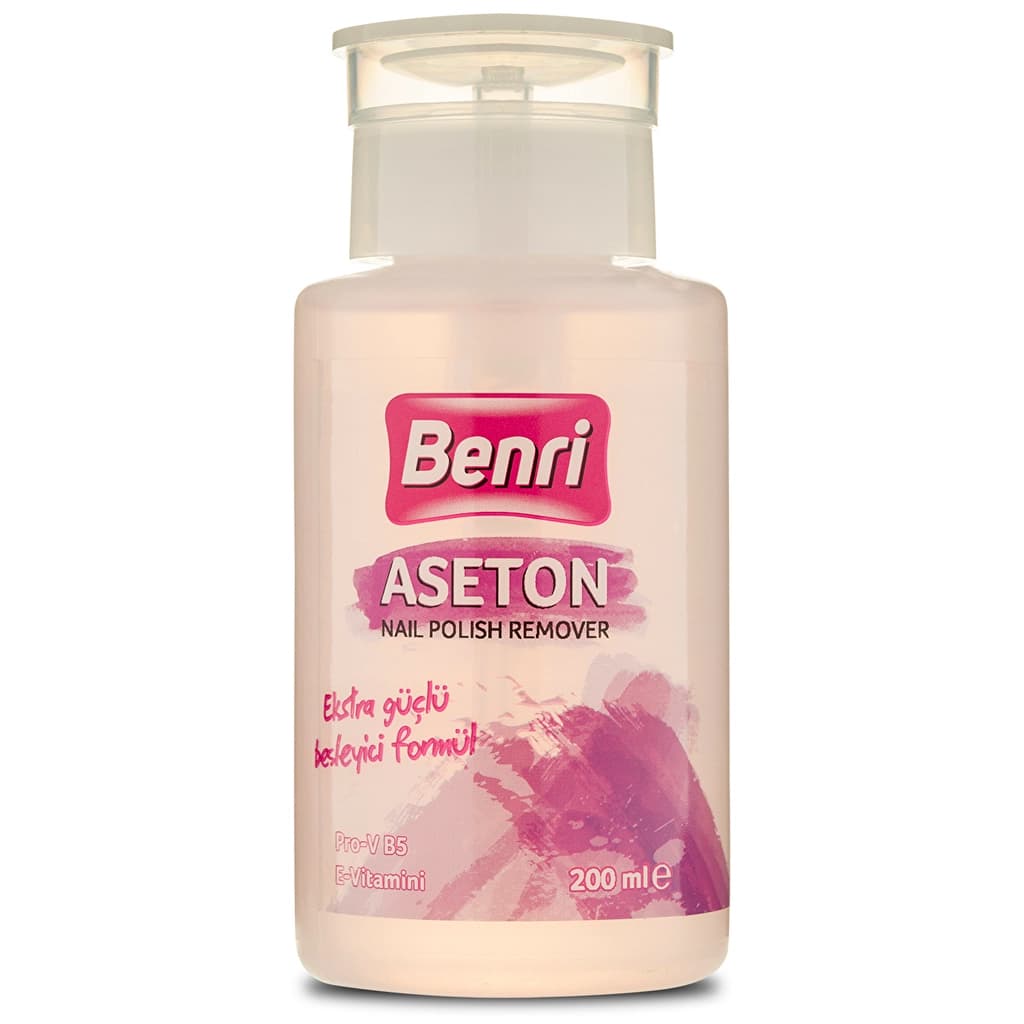 Benri Ekstra Güçlü Pompalı Aseton 200 ml