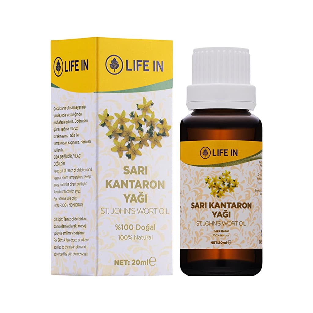 Life In Sarı Kantaron Yağı 20 ml