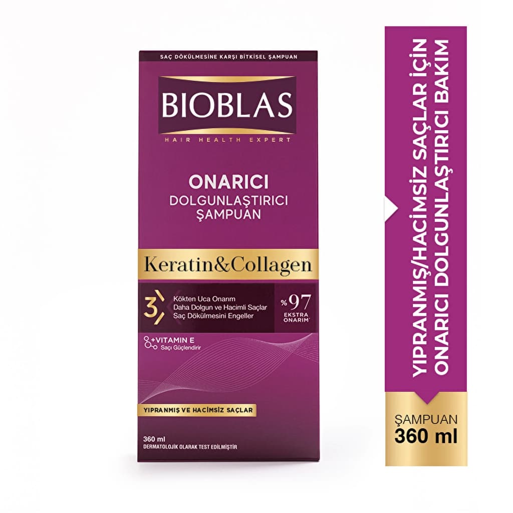 Bioblas Kolajen + Keratin Şampuan 360 ml