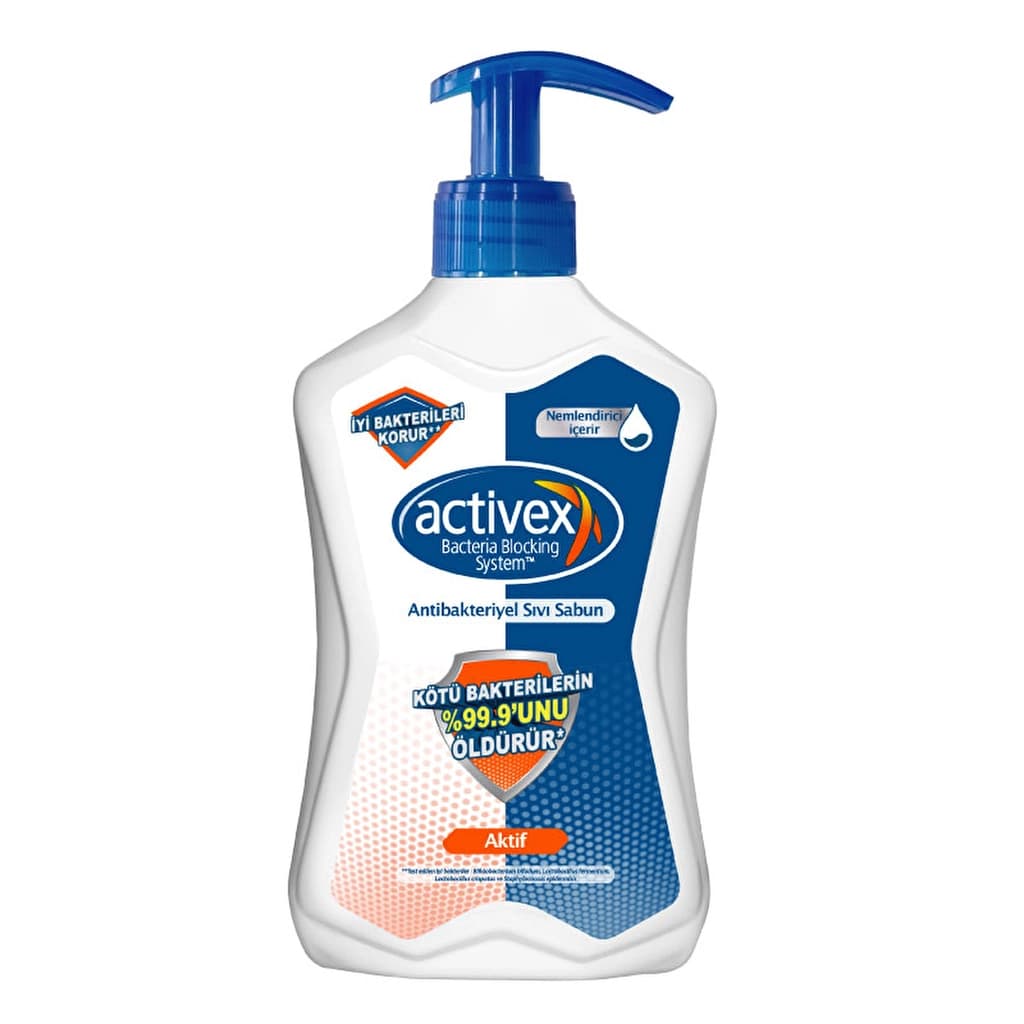 Activex Activex Antibakteriyel Sıvı Sabun Aktif 500 ml