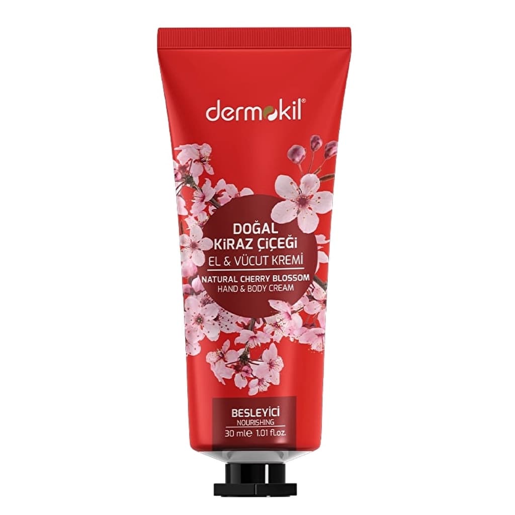 Dermokil Doğal Kiraz Çiçeği El Kremi 30 ml