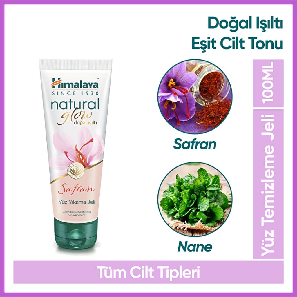 Himalaya Natural Glow Doğal Işıltı Yüz Yıkama Jeli 100 ml