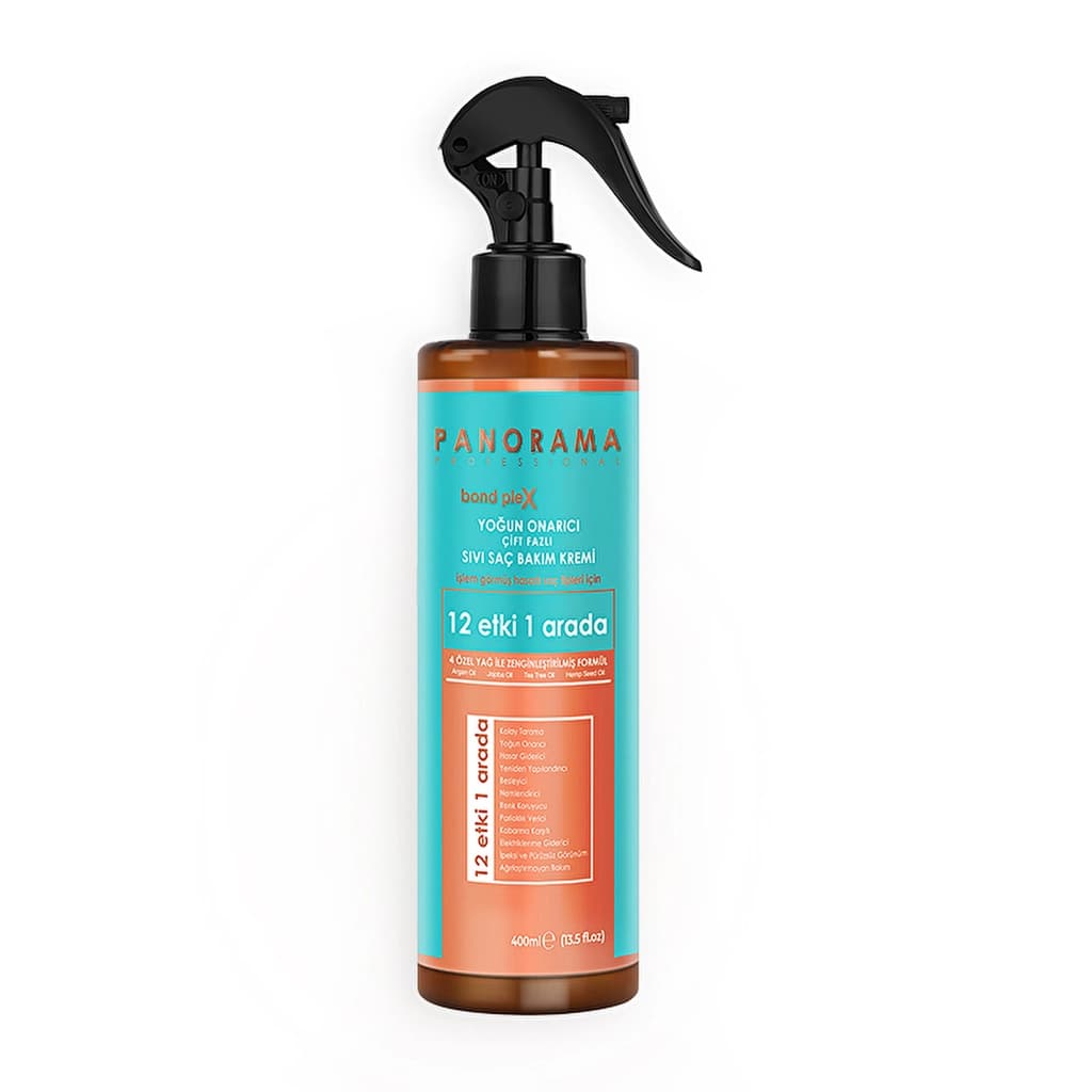 Panorama Professional Bond Plex Yoğun Onarıcı Çift Fazlı Sıvı Saç Bakım Kremi 400 ml