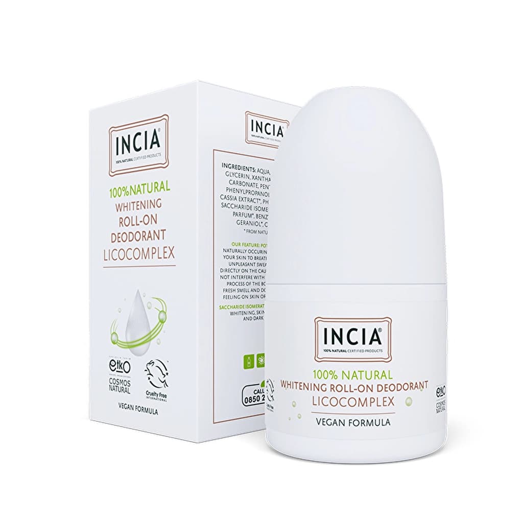 Incia Kadın Roll-On Whitening 50 ml