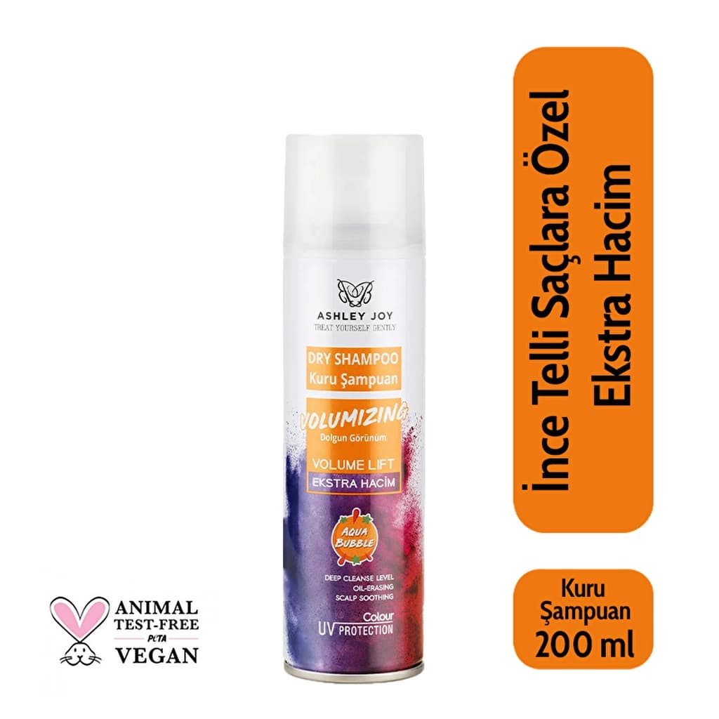Ashley Joy Kuru Şampuan Volumizing Aqua Bubble 200 ml