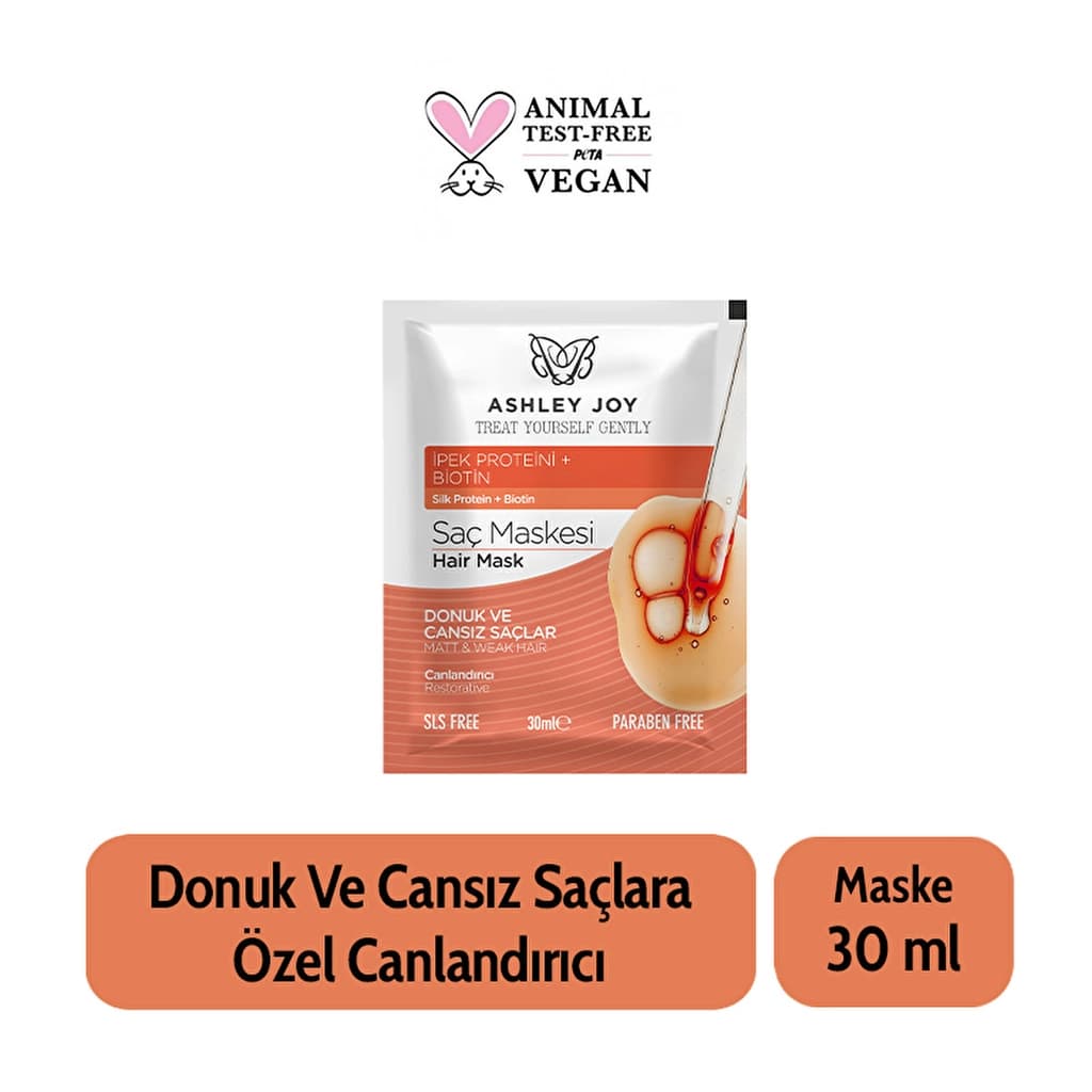Ashley Joy Saç Maskesi Canlandırıcı 30 ml