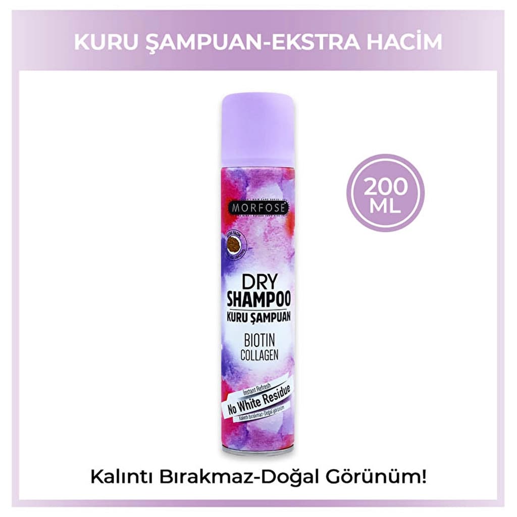 Morfose Ekstra Hacim Kuru Şampuan 200 ml
