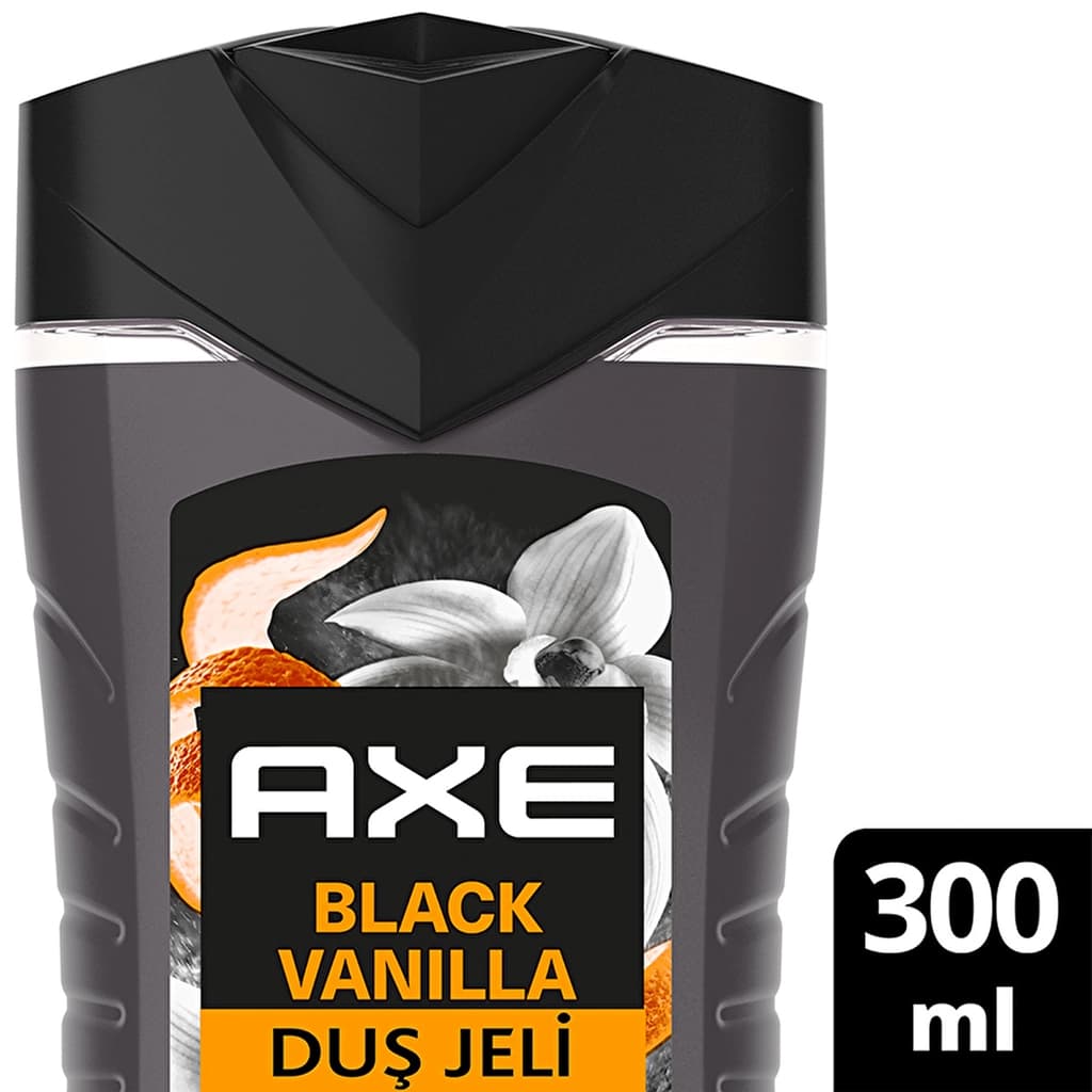 Axe Premium Collection Duş Jeli Black Vanilla 3 in 1 Vücut Saç Yüz 300 ml