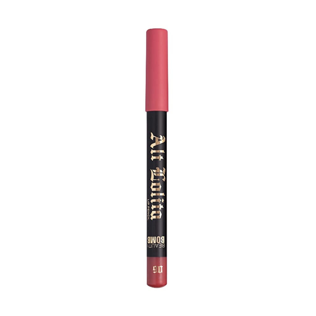 Beauty Bomb Lip Pencil Alt Lolita 06 Badass - Long-Lasting Matte Lip Liner for Precise Definition