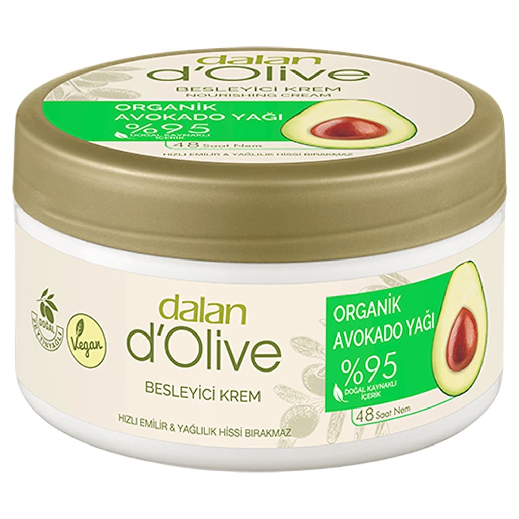 Dalan D'Olive Kavanoz Krem Avocado 250 ml