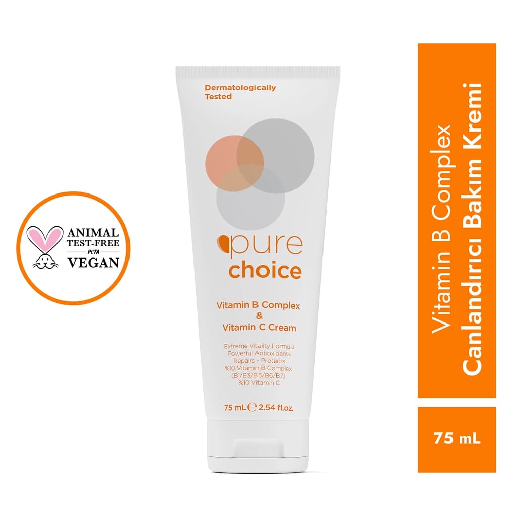Pure Choice Aydınlatıcı ve Canlandırıcı Cilt Bakım Kremi 75 ml