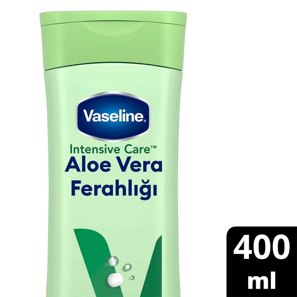 Vaseline Vaseline Vücut Losyonu Aloe Vera Ferahlığı Kuru Ciltler İçin 400 ml