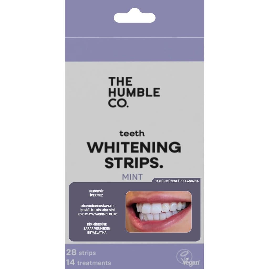 Humble Brush Whitening Strips Diş Beyazlatma Bandı 28'li