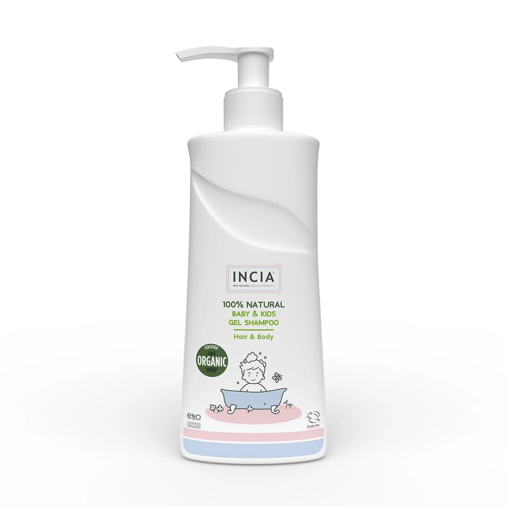 Incia %100 Doğal Çocuk Jel Şampuan 350 ml