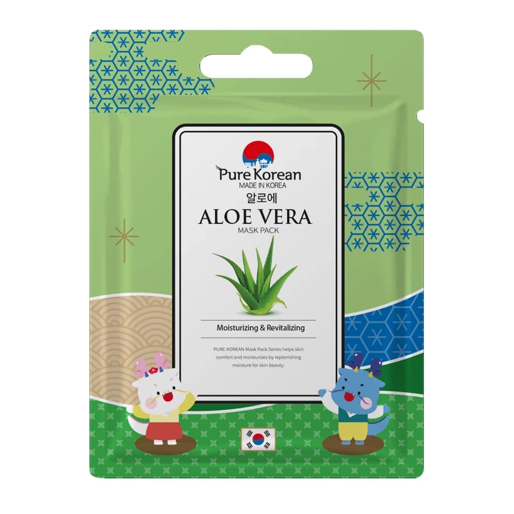 Pure Korean Aloe Vera Yüz Maskesi