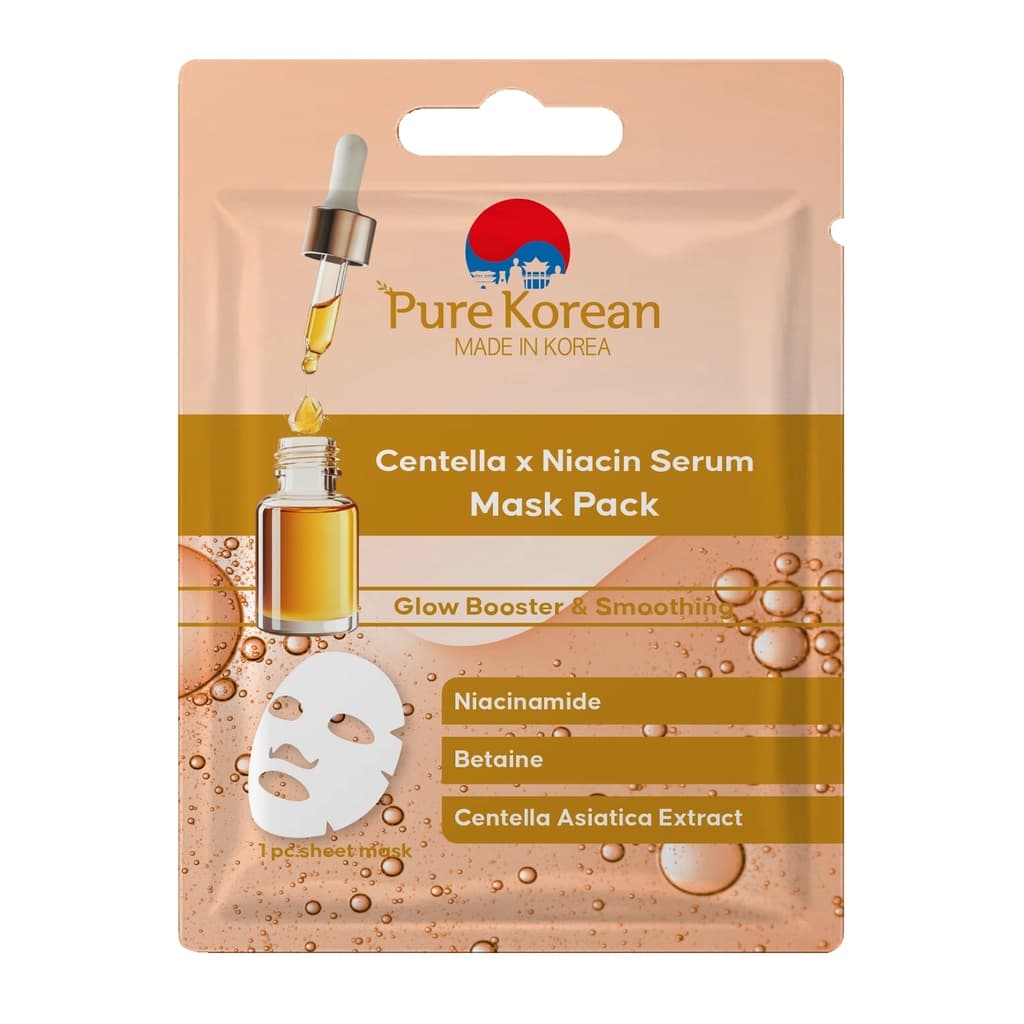 Pure Korean Centella x Niacin Serum Yüz Maskesi
