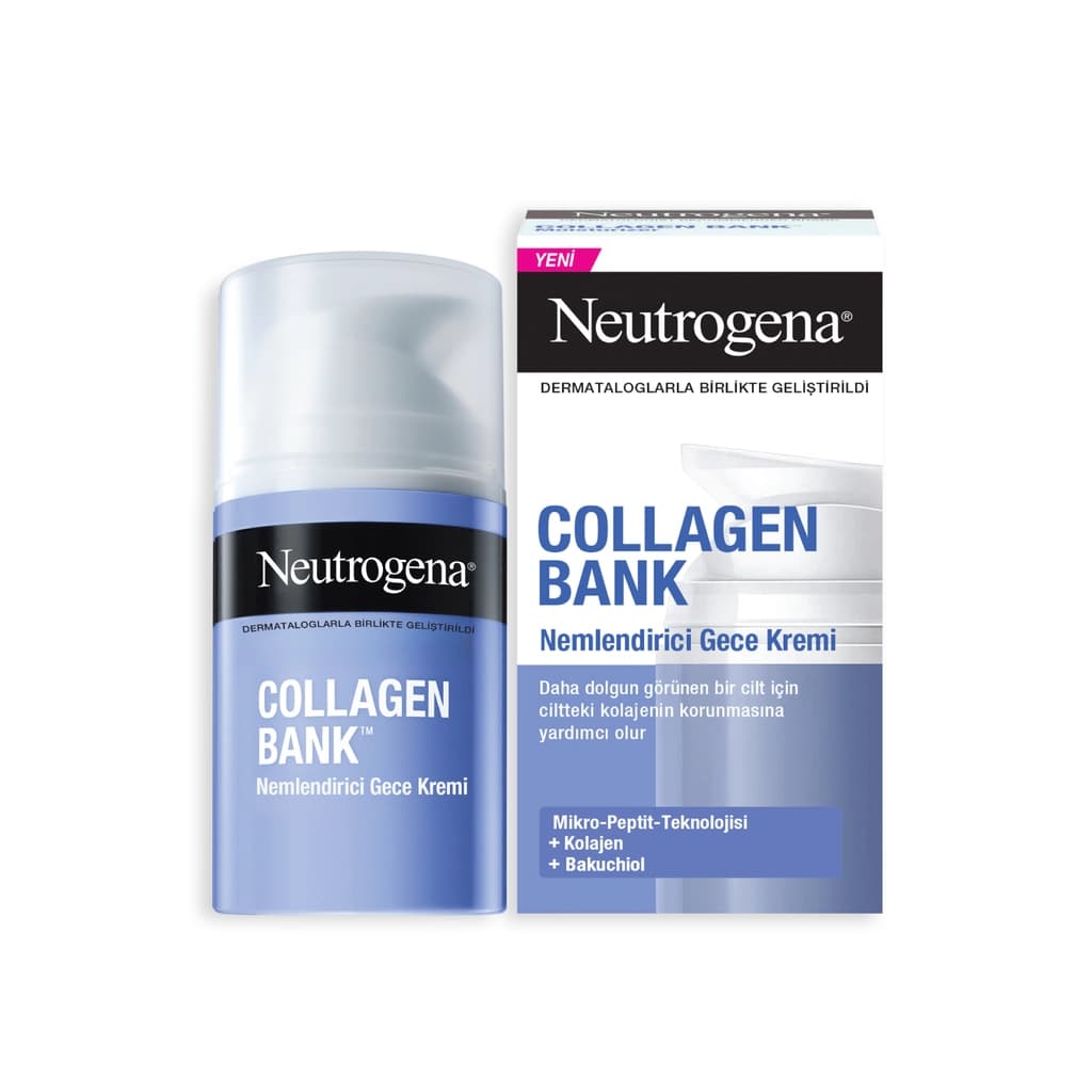 Neutrogena Neutrogena Collagen Bank Nemlendirici Gece Kremi 50 ml