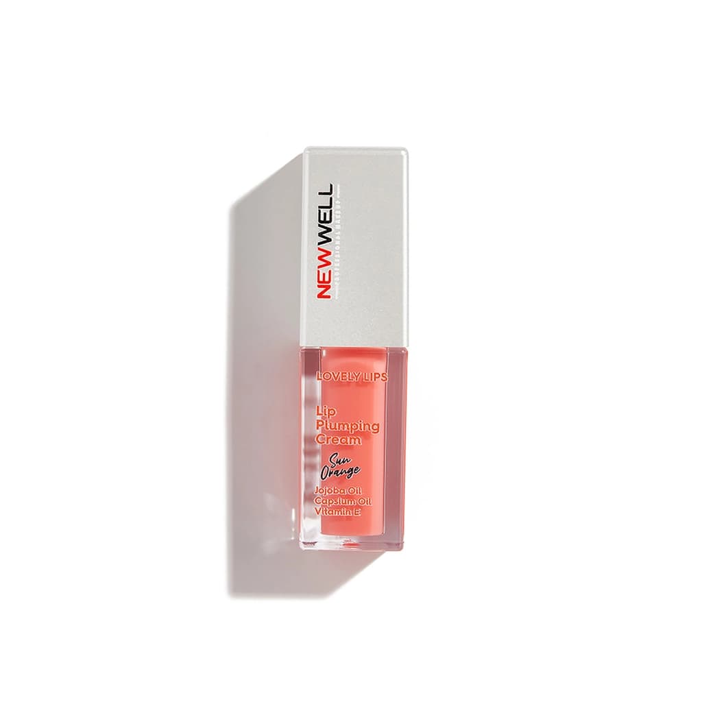 New Well Lovely Lips Dudak Dolgunlaştırıcı Krem Sun Orange 5 ml