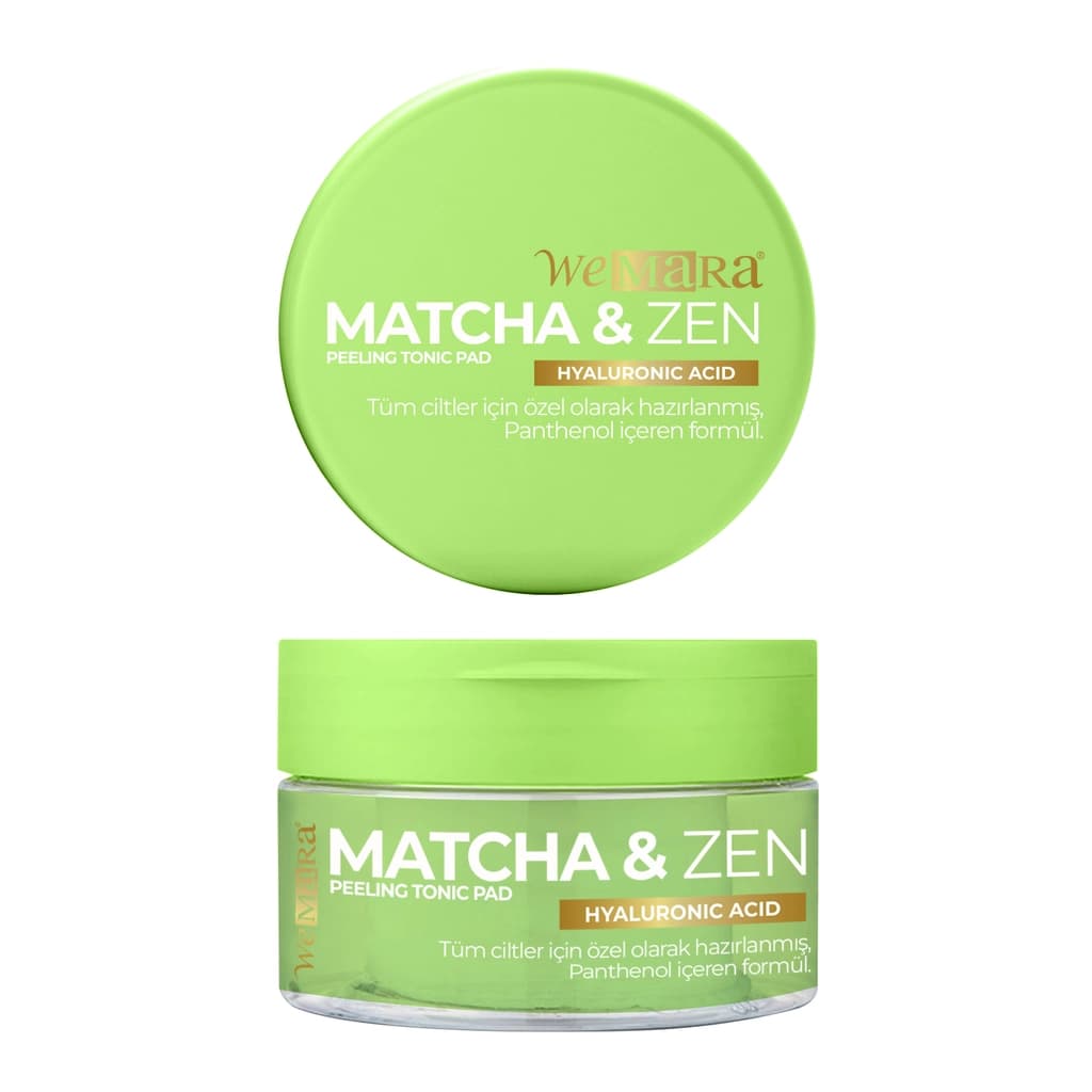 WeMara Matcha & Zen Peeling Tonik Ped 40 Adet