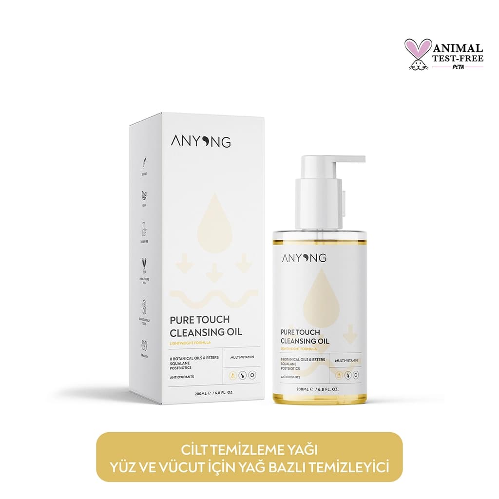 Anyong Cilt ve Makyaj Temizleme Yağı 200 ml