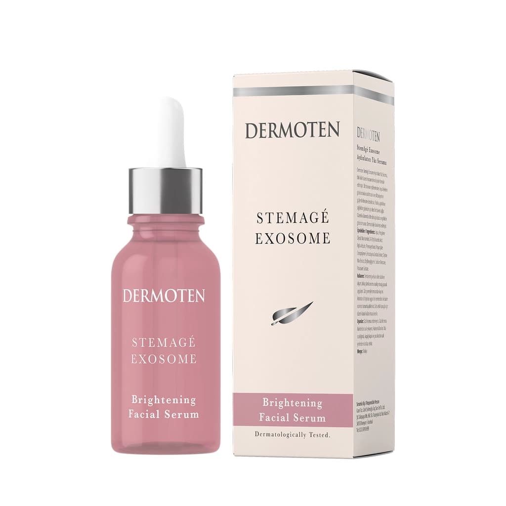 Dermoten StemAge Aydınlatıcı ve Ton Eşitleyici Eksozom Yüz Serumu 30 ml
