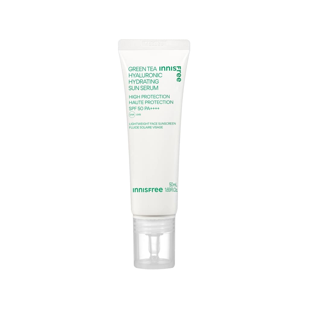 Innisfree Yeşil Çay ve Hyalüronik Asit İçerikli Yüz Güneş Serumu 50SPF 50 ml