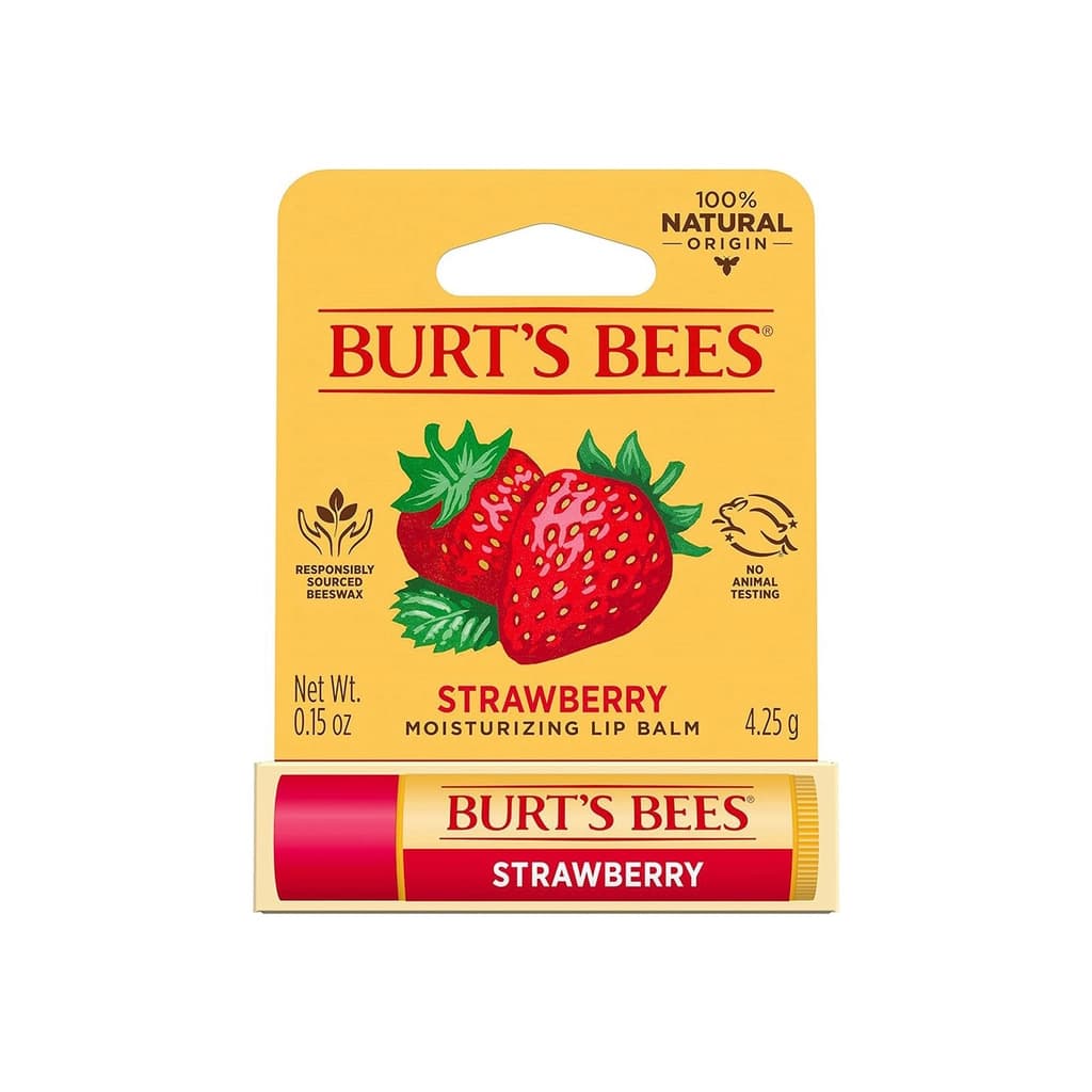 Burt's Bees Strawberry Lip Balm Dudak Bakım Kremi 4.25gr