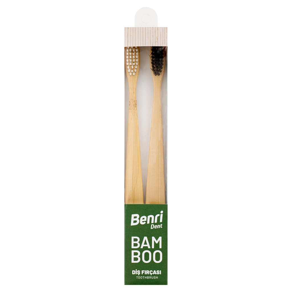 Benri Dent Bambu Diş Fırçası 2'li (Yumuşak)