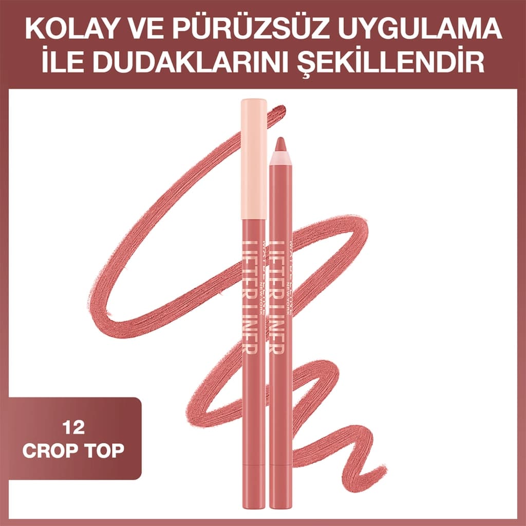 Maybelline New York Maybelline New York Lifter Liner Dudak Kalemi 012 Crop Top