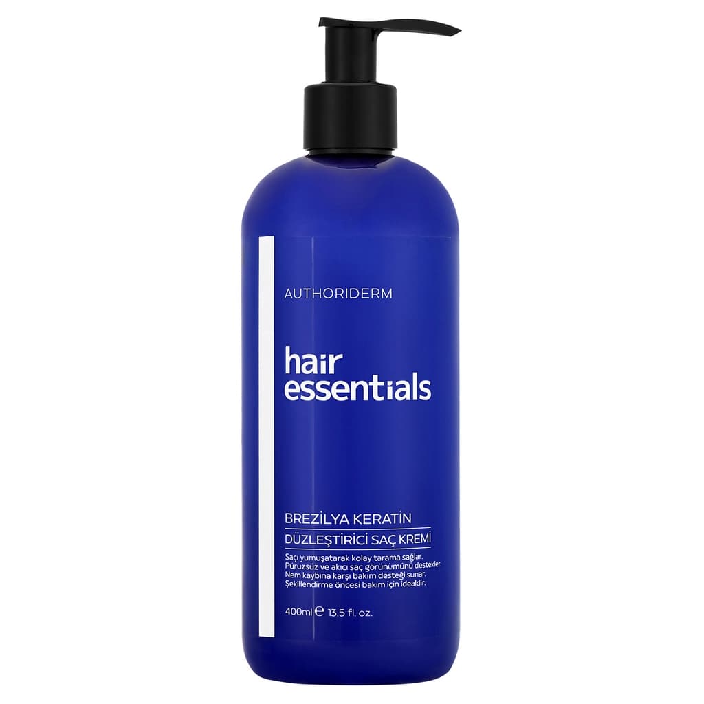 Authoriderm Brezilya Keratin Düzleştirici Saç Kremi 400 ml
