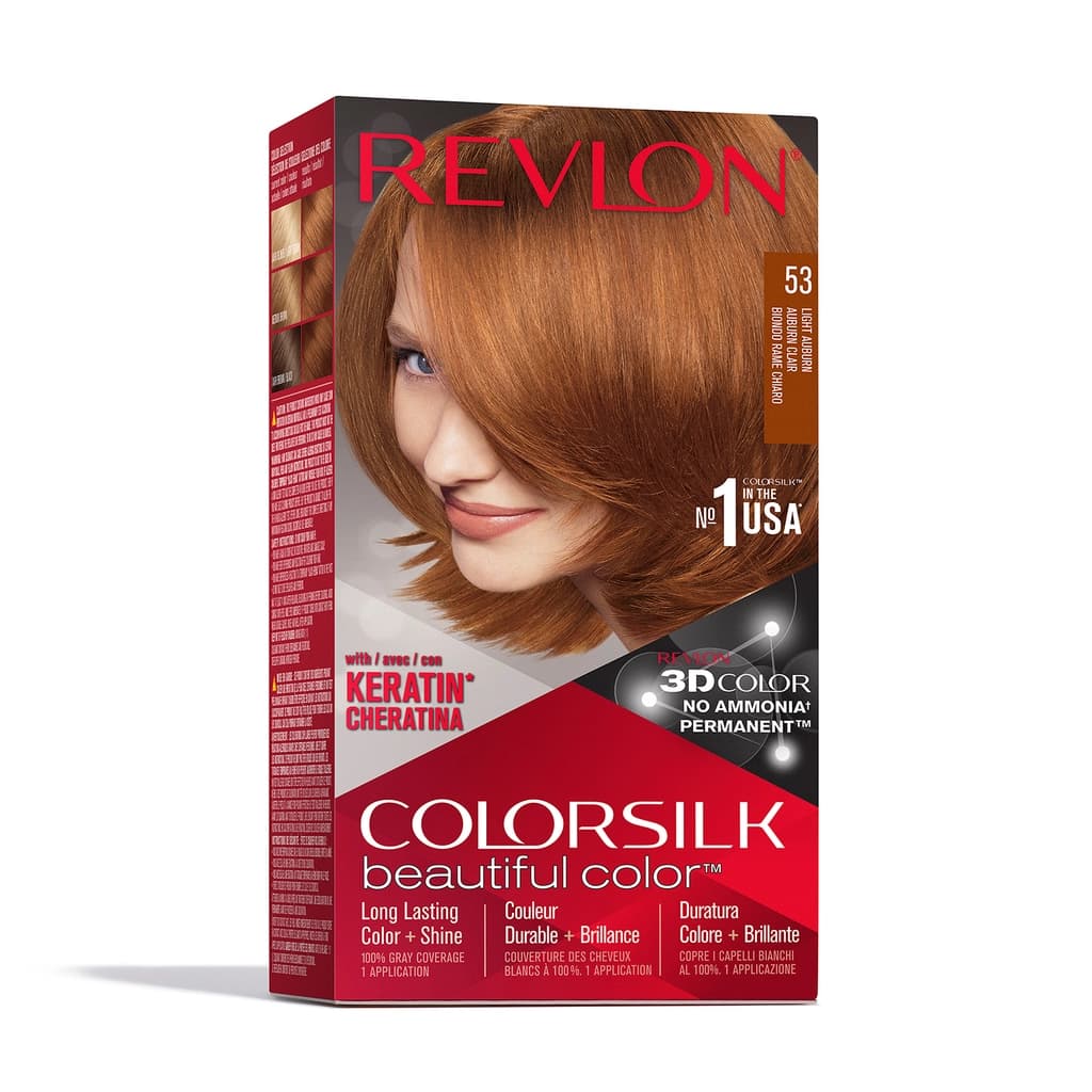 Revlon ColorSilk Beautiful Color Saç Boyası 53 Açık Kızıl
