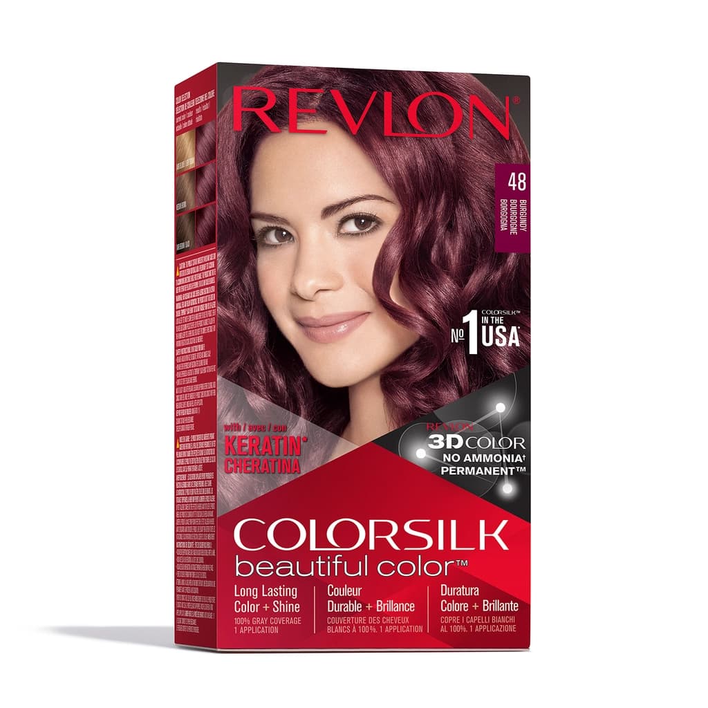 Revlon ColorSilk Beautiful Color Saç Boyası 48 Bordo
