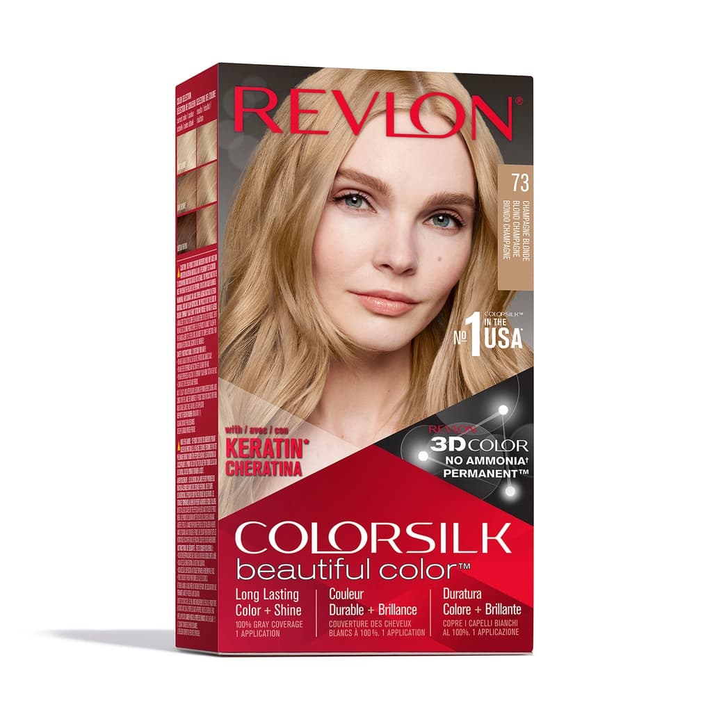 Revlon ColorSilk Beautiful Color Saç Boyası 73 Şampanya Sarısı
