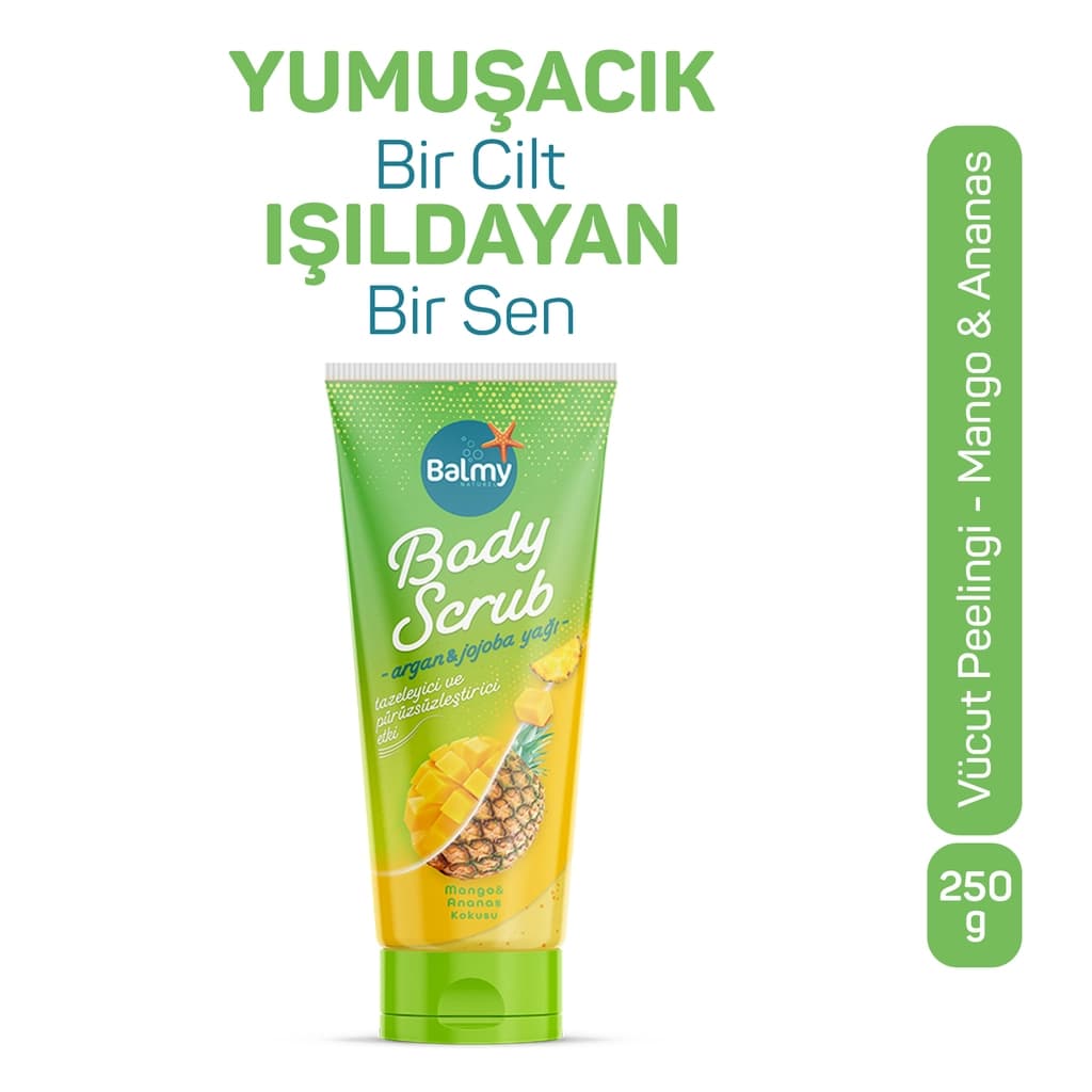 Balmy Vücut Peelingi Mango Ananas 250 gr