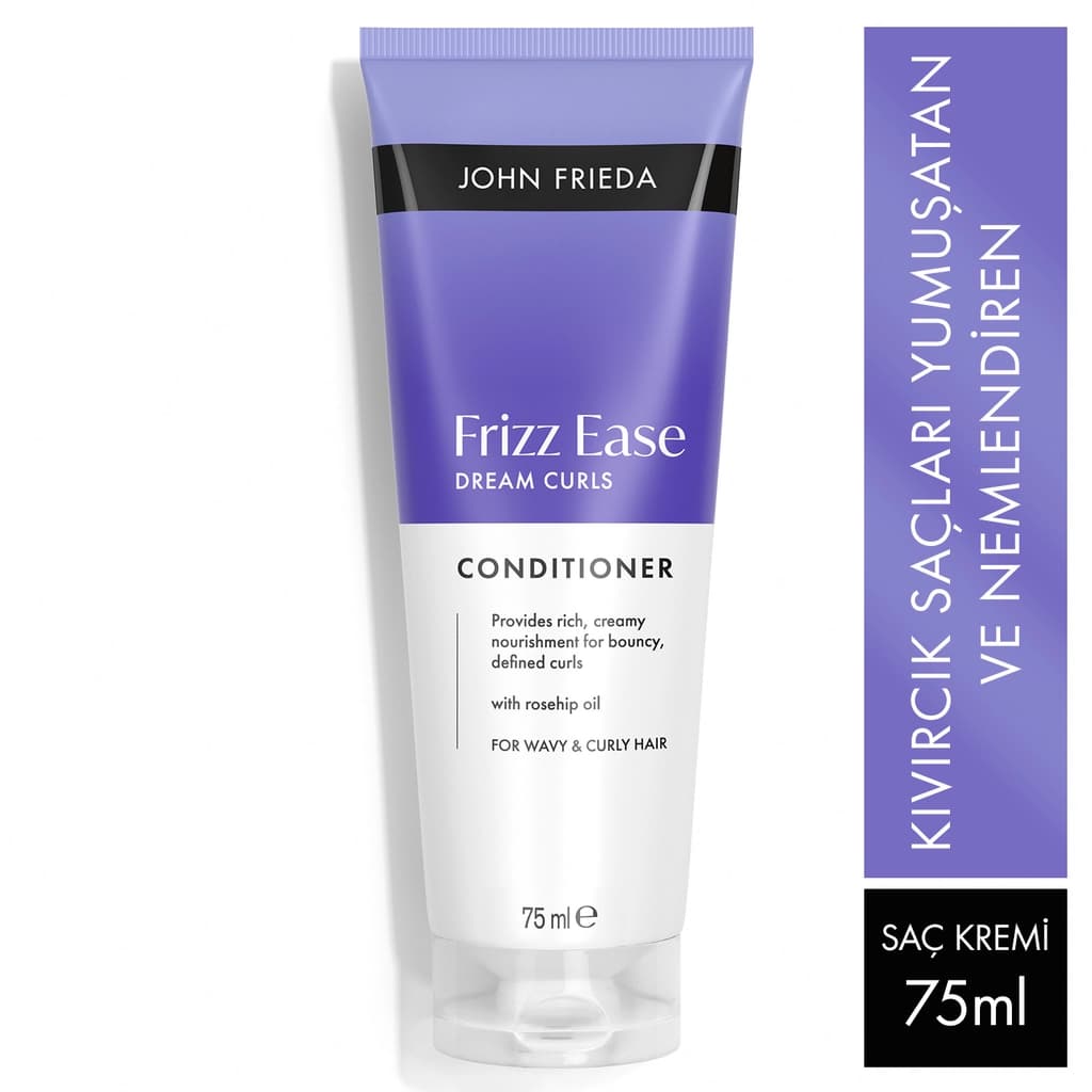 John Frieda Frizz Ease Dream Curls Seyahat Boy Saç Bakım Kremi 75 ml