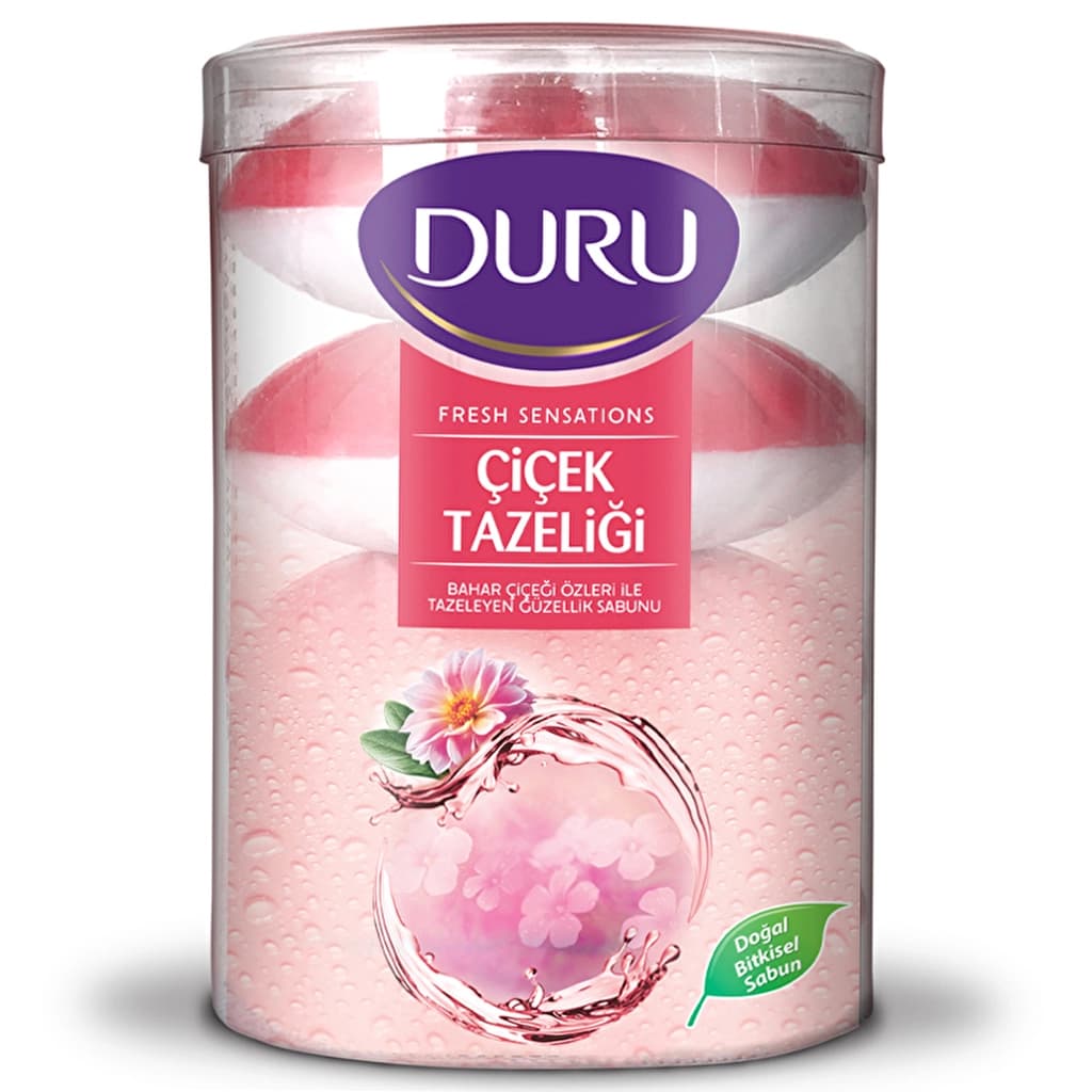 Duru Fresh Sensations Çiçek Tazeliği Güzellik Sabunu 4x100 gr