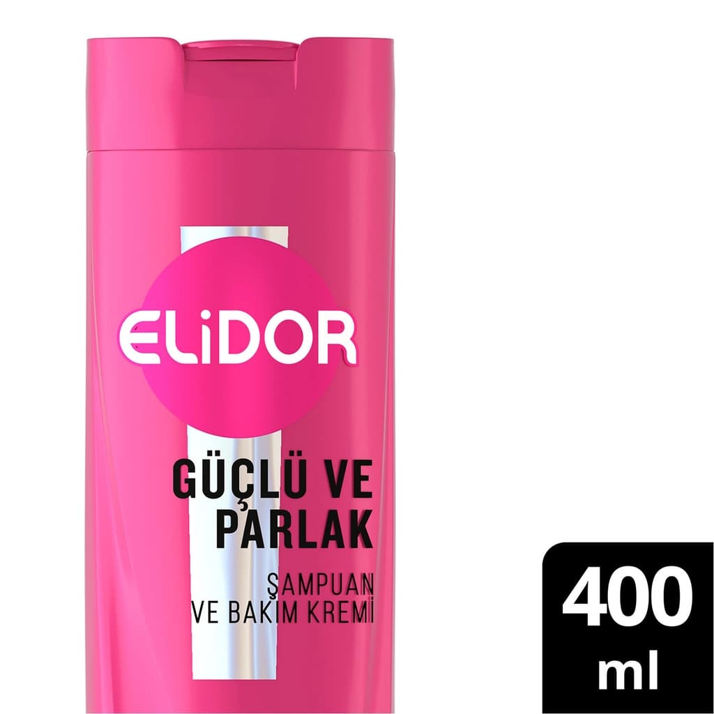 Elidor Elidor Şampuan ve Saç Bakım Kremi Güçlü ve Parlak 400 ml