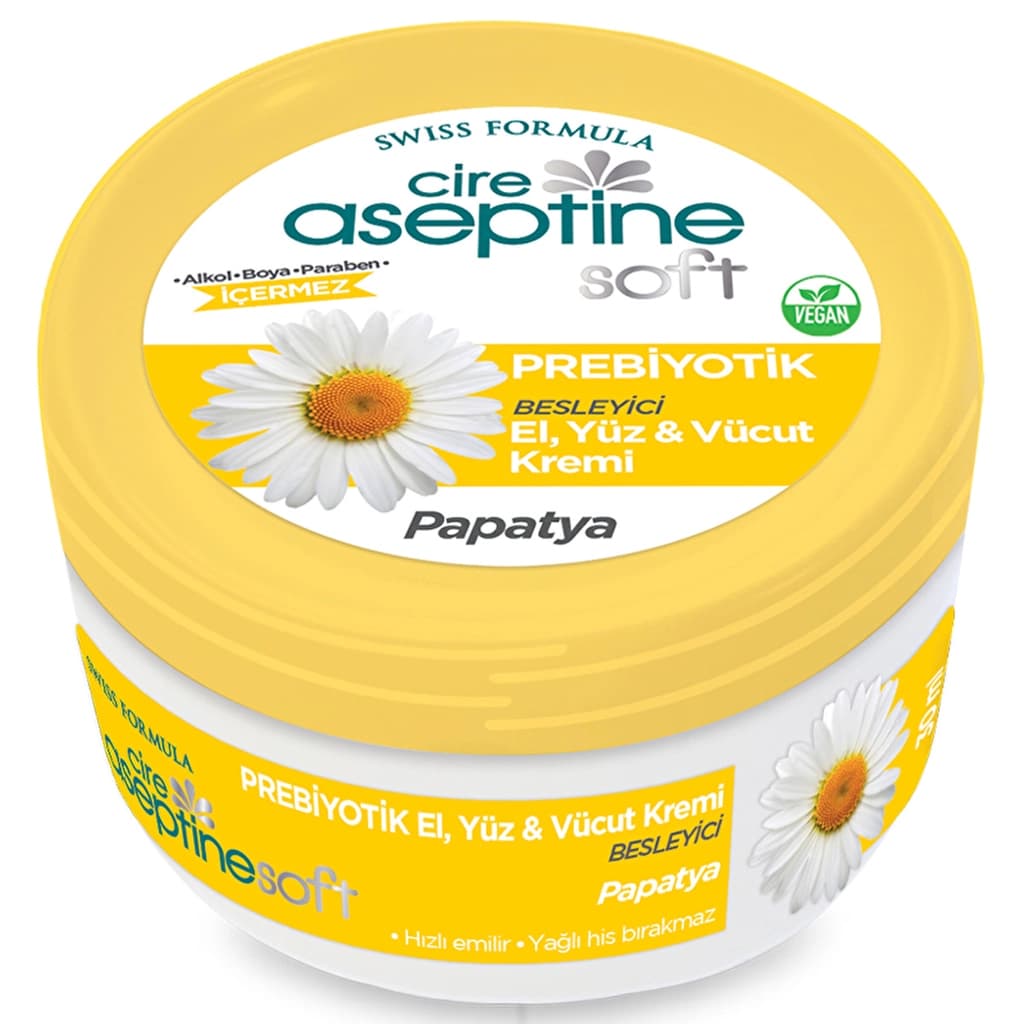 Cire Aseptine Soft Papatya Özlü Besleyici Prebiyotikli Krem 30 ml