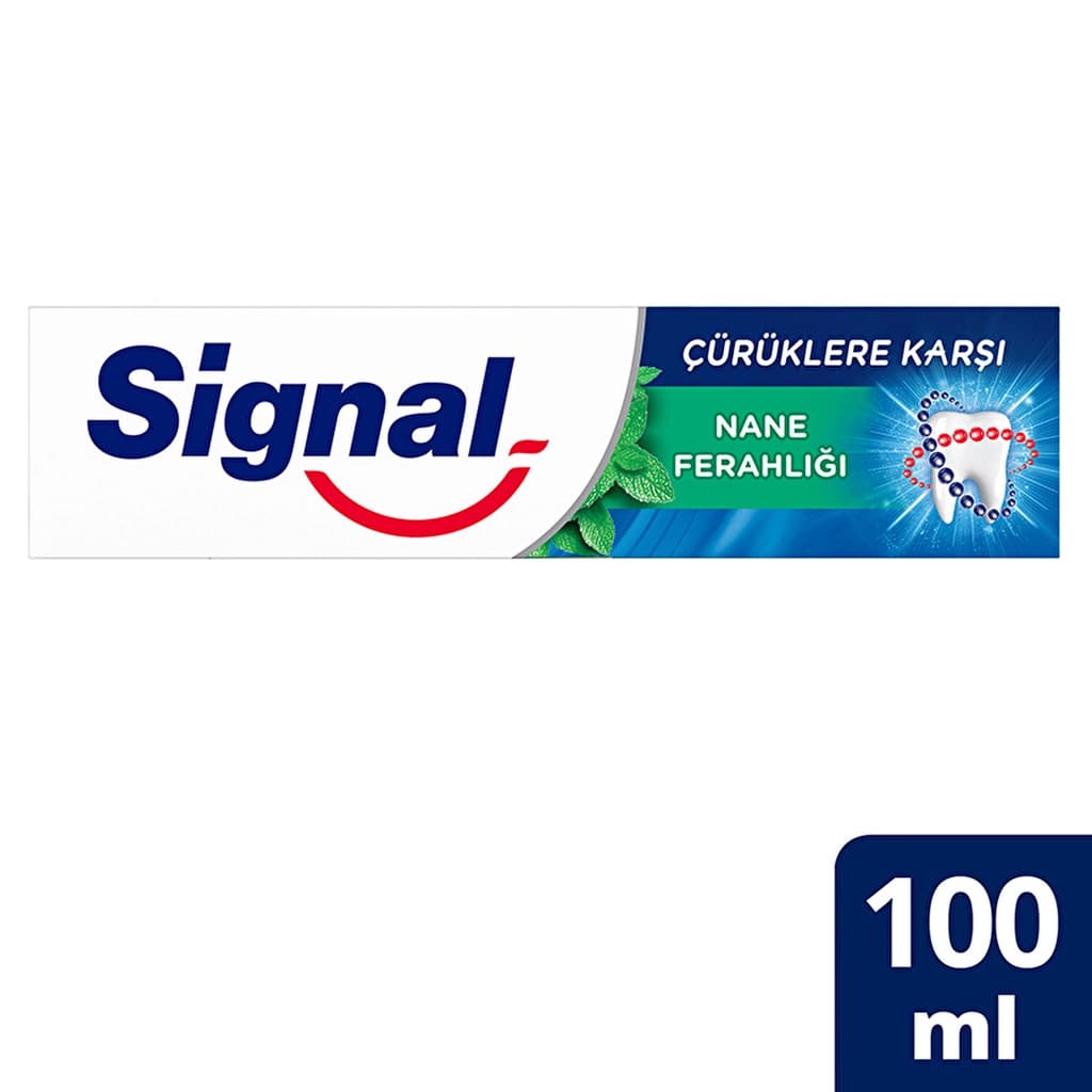 Signal Diş Macunu Çürüklere Karşı Nane Ferahlığı 100 ml