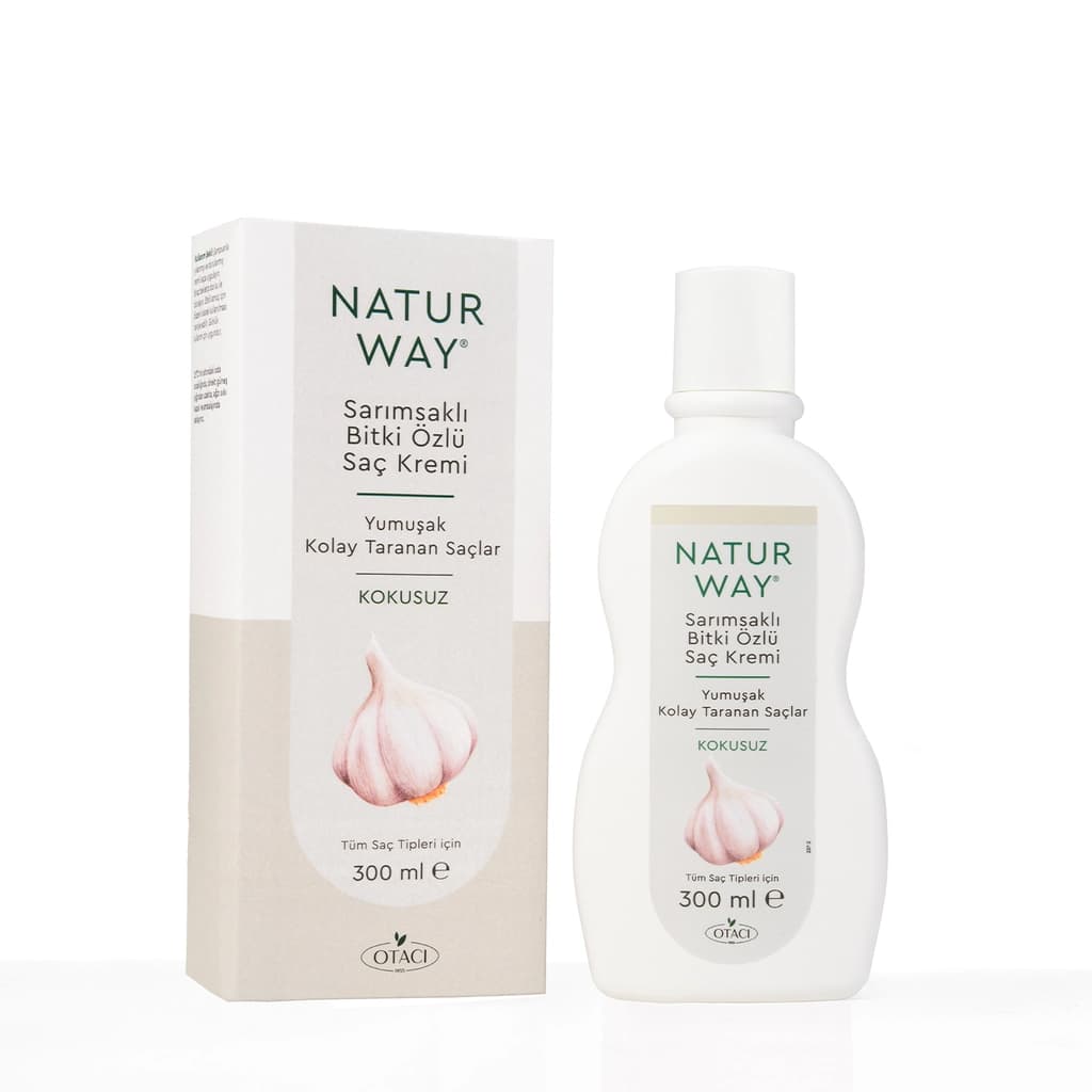 Otacı Naturway Bitki Özlü Sarımsaklı Saç Kremi 300 ml