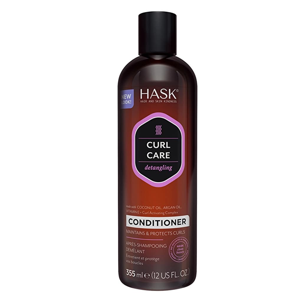 Hask Bukleli Saçlar İçin Nemlendirici Saç Kremi 355 ml