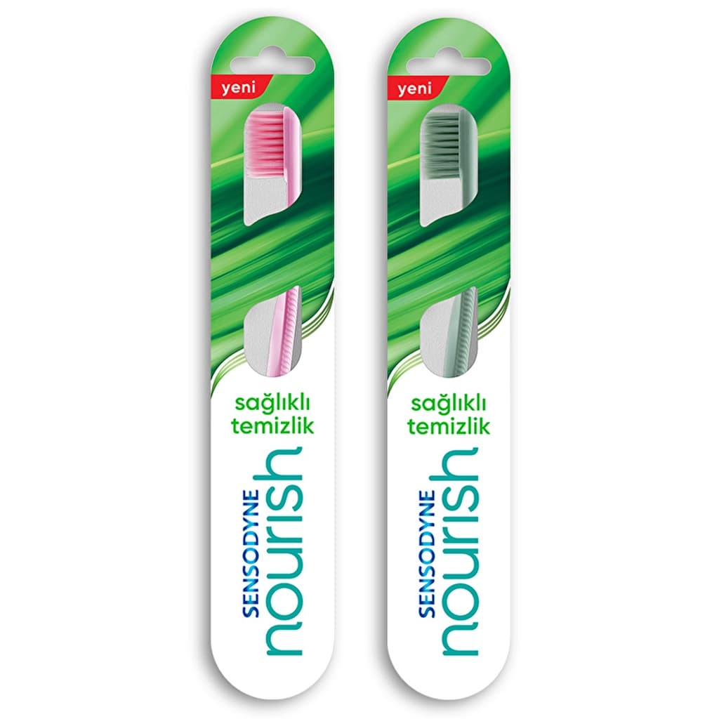 Sensodyne Nourish Sağlıklı Temizlik Diş Fırçası Yumuşak (Asortili)