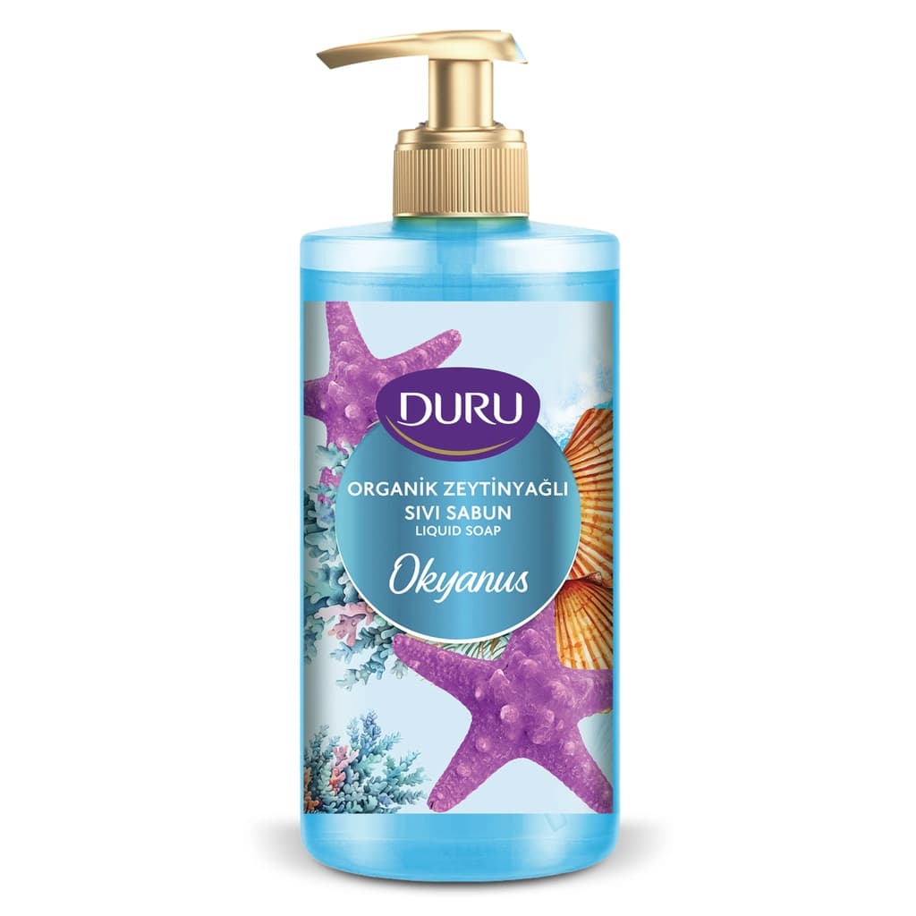 Duru Okyanus Organik Zeytinyağlı Sıvı Sabun 500 ml
