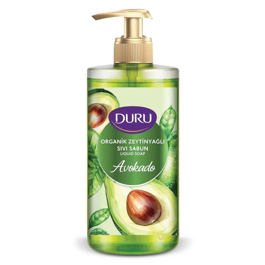 Duru Avokado Organik Zeytinyağlı Sıvı Sabun 500 ml