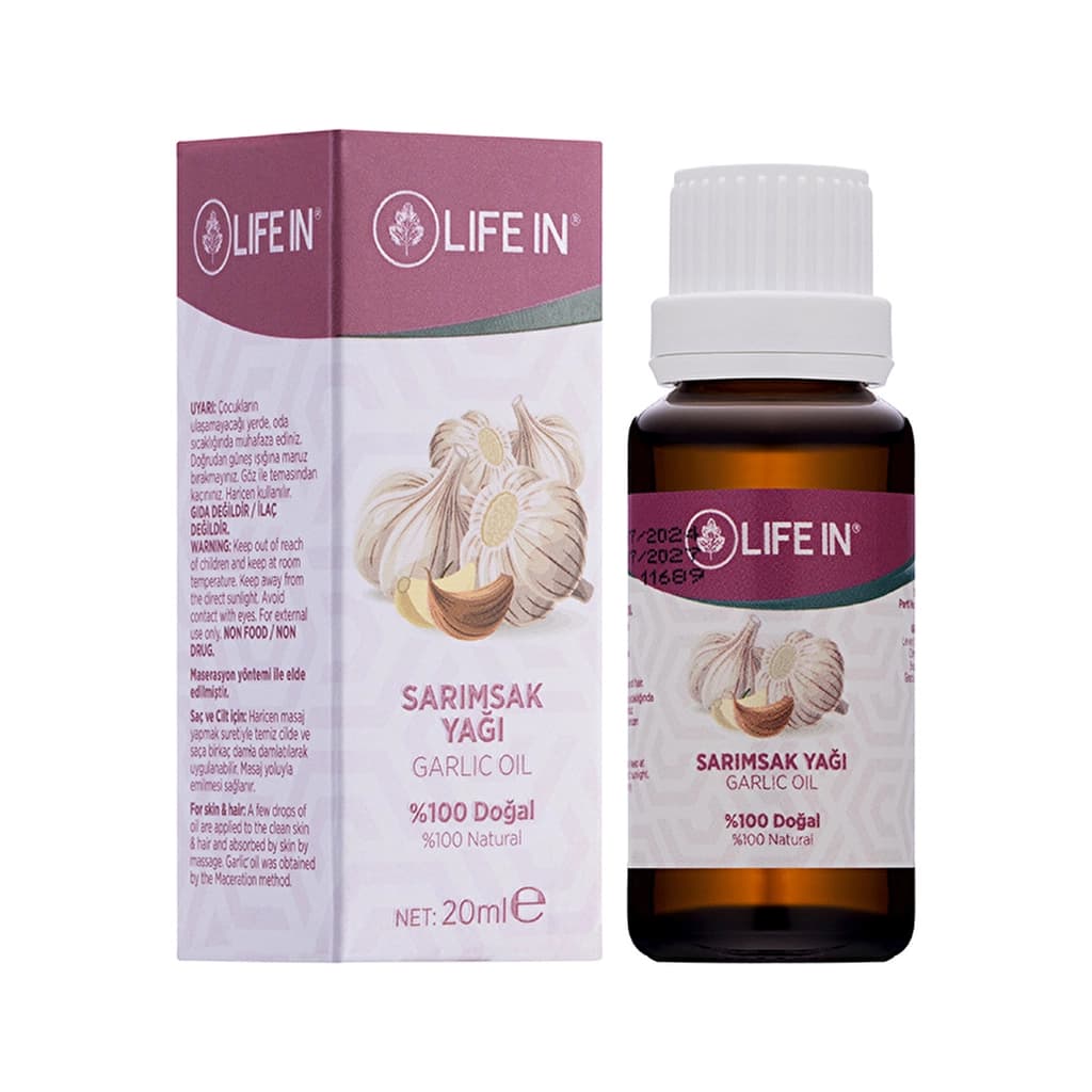 Life In Sarımsak Yağı 20 ml