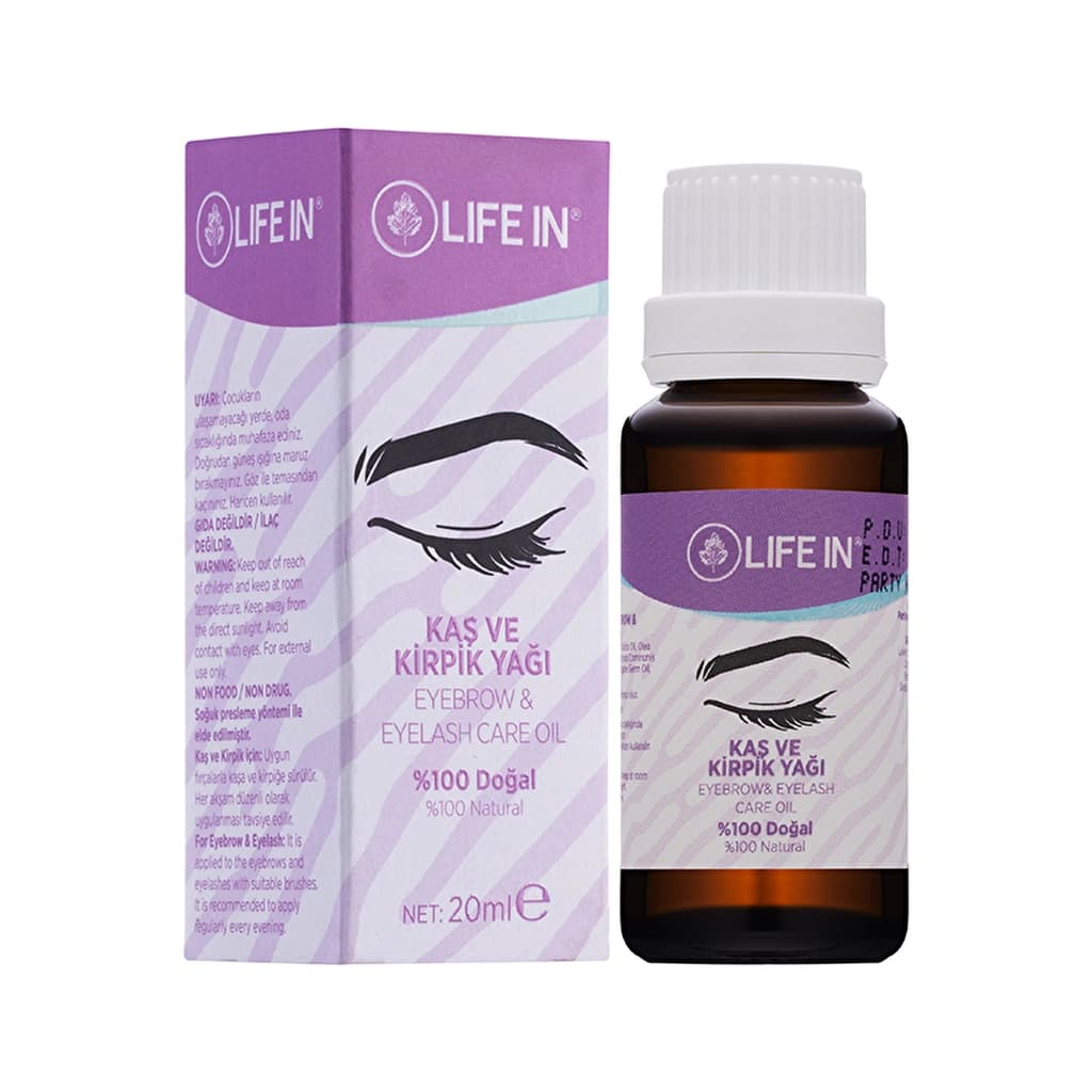 Life In Kaş ve Kirpik Yağı 20 ml