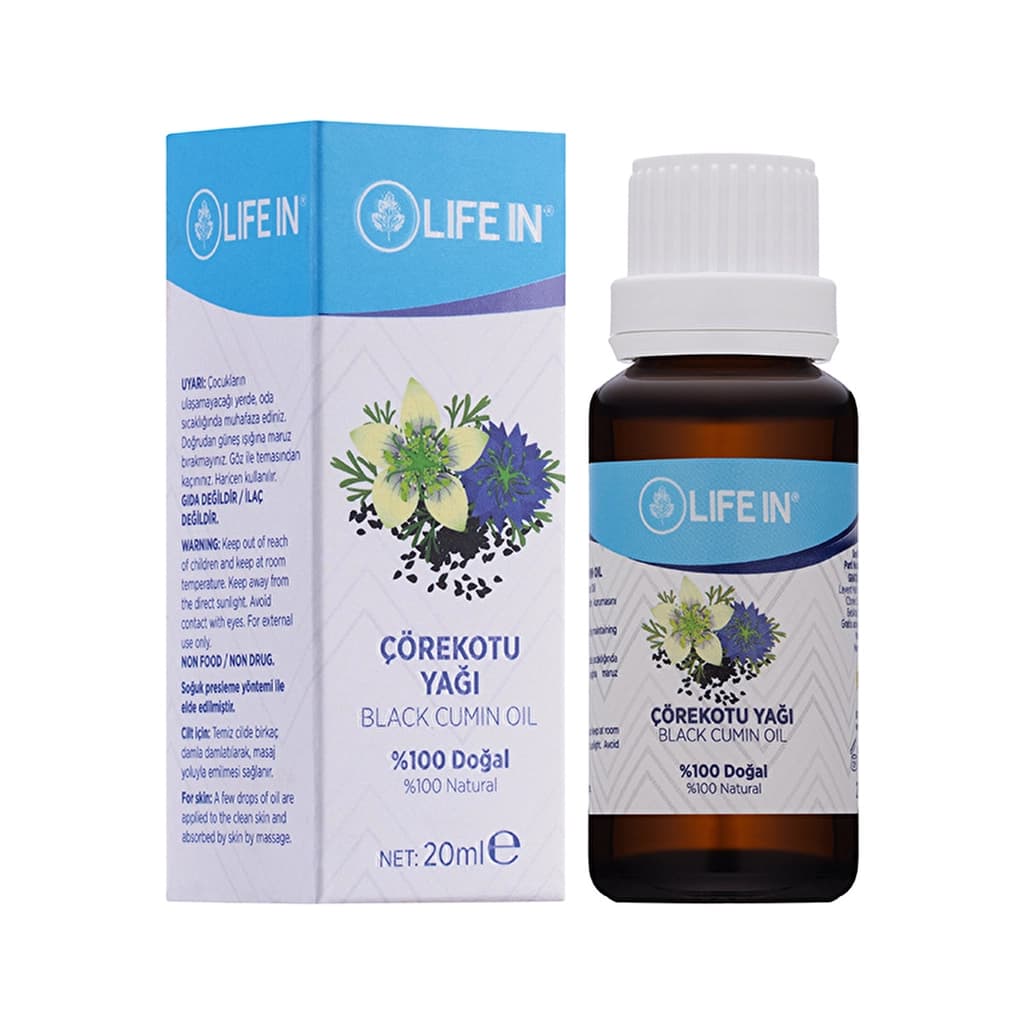 Life In Çörek Otu Yağı 20 ml