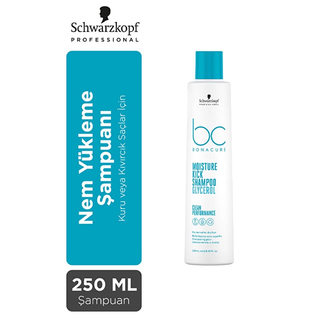 Bonacure Clean Nem Yükleme Şampuanı 250 ml
