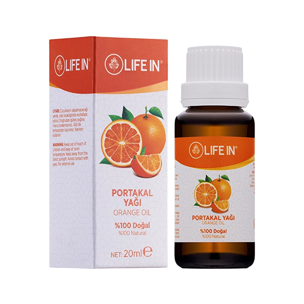 Life In Portakal Yağı 20 ml