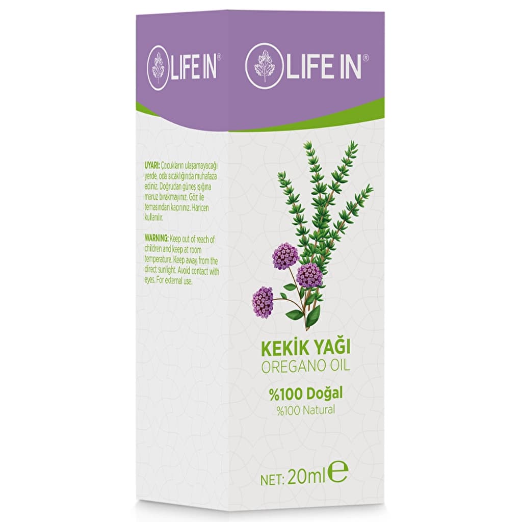 Life In Kekik Yağı 20 ml